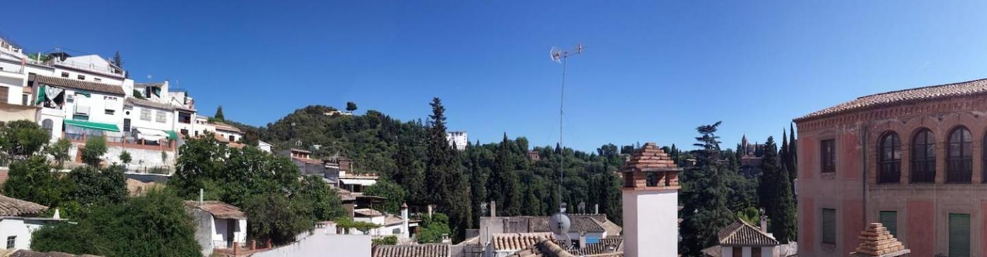 Apartmán Charming Albaicin Patio Flat Free Onsite Parking Granada Exteriér fotografie